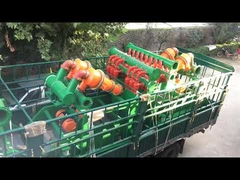 インレット掘削泥クリーナー 240m3/h 0.25 - 0.4MPa 15 - 44um